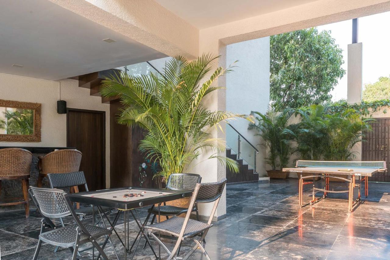 The Leaf By Stayvista - An Enchanting Escape Offering A Pool, Terrace, Lush Lawn, Contemporary Interiors, And Indoor Games Алибаг Екстериор снимка